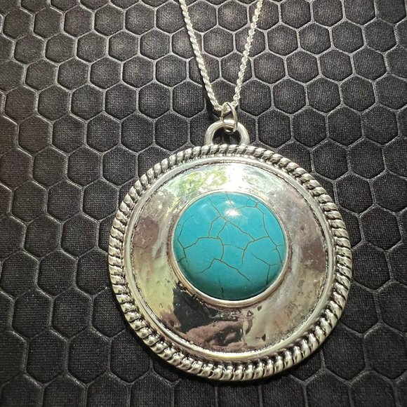 Venice By The Sea Jewelry Jewelry - Turquoise Necklace Made of .925 Silver